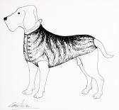 CARELMAN Jacques 1929-2012,Manteau en poil de chat pour chien,Artprecium FR 2014-03-06