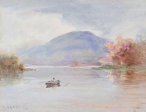 CAREY Beatrice,ROWING ON THE LOUGH,Ross's Auctioneers and values IE 2019-12-04