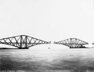 carey EVELYN GEORGE 1858-1932,The Forth Bridge, From East,1889,Christie's GB 2001-05-11