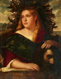 CARIANI Giovanni de'Busi 1480-1550,Judith with the Head of Holofernes,Lempertz DE 2020-05-30