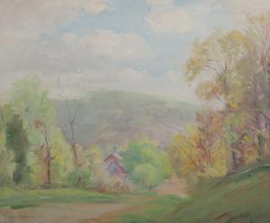 CARIANI Varaldo J 1889-1969,landscape,Ripley Auctions US 2023-07-01