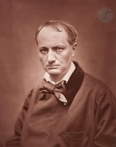 CARJAT Etienne 1828-1906,Charles Baudelaire. Paris, rue Laffitte,1861,Ader FR 2023-11-09