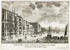 CARLEVARIJS Luca 1665-1731,Palazzo Fini sopra il Canal  Grande,Finarte IT 2005-02-25