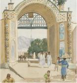 CARLINE Sydney William,Teheran, Persia The Gateway of the Great Square,1919,Christie's 2003-07-03