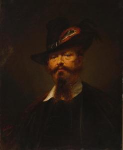 CARLINI Giulio 1830-1887,A portrait of Victor Emanuel II of Savoy inhunting,Bonhams GB 2010-08-15