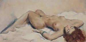 CARLINI 1900-1900,Reclining Nude,Rachel Davis US 2014-10-25