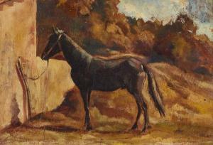 CARLINI Spartaco 1884-1949,Cavallo al sole,Fabiani Arte IT 2021-07-17