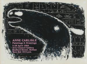 CARLISLE Anne,EXHIBITION POSTER ARTS COUNCIL GALLERY,Ross's Auctioneers and values 2023-11-08