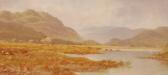CARLISLE John 1866-1916,Highland landscape,1897,Burstow and Hewett GB 2008-10-22