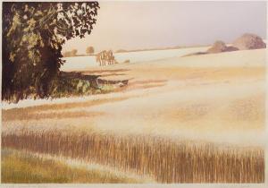 CARLO Michael 1945,Path Around a Field,Rowley Fine Art Auctioneers GB 2018-09-11