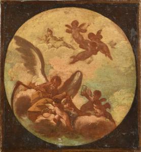 CARLONE Carlo Innocenzo 1686-1775,Allégorie du temps,Osenat FR 2023-06-18