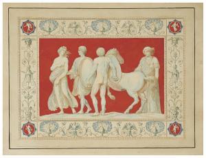 CARLONE Marco 1742-1796,La jeunesse et l'éducation de Dionysus en Inde; et,Christie's GB 2022-06-17