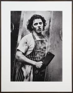 CARLOS CLARKE Bob 1950-2006,Marco with Meat Cleaver,1990,International Art Centre NZ 2023-12-12