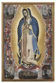 CARLOS DE MEDINA Juan 1700,Virgen de Guadalupe,1736,Christie's GB 2024-03-12