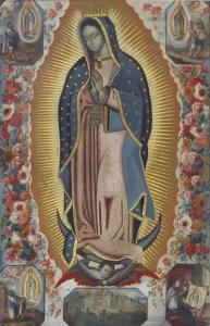 CARLOS DE MEDINA Juan 1700,Virgen de Guadalupe,1736,Christie's GB 2015-05-27