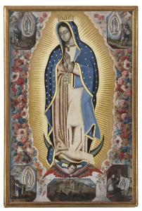 CARLOS DE MEDINA Juan 1700,Virgen de Guadalupe,1736,Christie's GB 2024-03-12