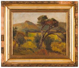 CARLOS REI D. 1863-1908,A landscape,1882,Veritas Leiloes PT 2022-07-20