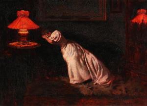 CARLSEN Carl Christian E. 1855-1917,Heartache,1895,Bruun Rasmussen DK 2022-10-24