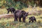 CARLSON Ken 1937,Three Bears,Altermann Gallery US 2020-02-21