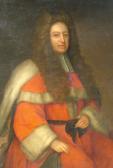 CARLTON Thomas 1600-1700,quarter-lengthturned to the right in red robes,Rosebery's GB 2008-06-10