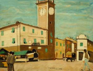 CARMASSI Corrado 1893-1982,Er Municipio der Colle,1956,Saletta d'arte Viviani IT 2023-11-04