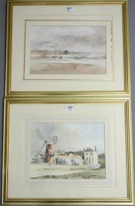 CARMICHAEL ROD,The Old Windmill & A Shoreline Scene,David Duggleby Limited GB 2016-06-11