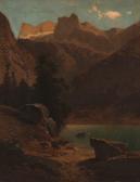 CARMIENCKE Dedo 1840-1907,Mountain Landscape,1891,Treadway US 2004-05-23