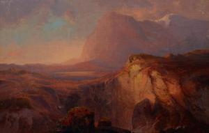 CARMIENCKE Johan Hermann 1810-1867,Canyon Landscape,1966,Bonhams GB 2023-11-30