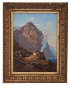 CARMIGNANI Giulio 1813-1890,Alto lago di Garda,Casa d'Aste Santa Giulia IT 2020-10-24