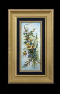 CARMONA H.J,branches of plums and berries,New Orleans Auction US 2013-12-06
