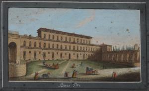 CAROCCI Giustino 1817-1872,Piazza Pitti,Galleria Pananti Casa d'Aste IT 2023-07-17