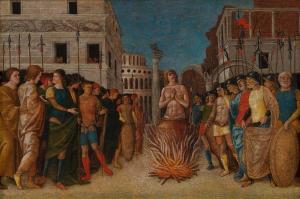 CAROTO Giovanni Francesco 1480-1555,Martyrdom of Saint John the Evangelist,Sotheby's GB 2023-10-06