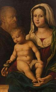 CAROTO Giovanni Francesco 1480-1555,Sainte Famille,Millon & Associés FR 2022-04-12