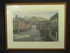 CARPANINI JANE,Welsh Valleys Village Street Scene,1979,Peter Francis GB 2014-09-23