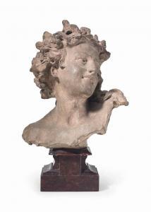 CARPEAUX Jean Baptiste 1827-1875,Head of a bacchante,Christie's GB 2016-04-19
