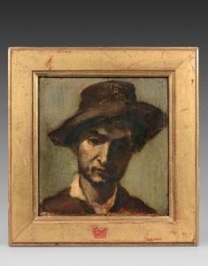 CARPEAUX Jean Baptiste 1827-1875,Portrait d\’homme de face,Ferri FR 2024-03-22
