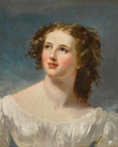 CARPENTER Margaret Sarah 1793-1872,Portrait of a young lady, possibly the artist's d,1834,Sotheby's 2023-09-20