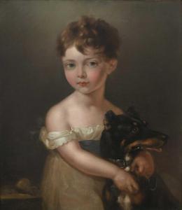 CARPENTER Margaret Sarah 1793-1872,Portrait of George Davis, grandson of John Spic,Woolley & Wallis 2023-09-05