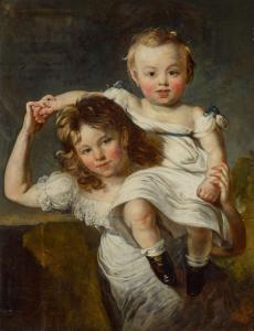 CARPENTER Margaret Sarah 1793-1872,Portrait of the Pearson children,Sotheby's GB 2024-04-10