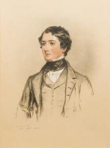 CARPENTER W,Portrait of a Dignified Young Man,1845,Rowley Fine Art Auctioneers GB 2018-09-11