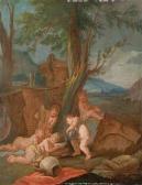 CARPIONI Giulio 1613-1678,Putti playing in a landscape,Palais Dorotheum AT 2015-12-10