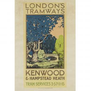 CARR Leslie 1891-1961,KENWOODAND HAMPSTEAD HEATH,1910,Lyon & Turnbull GB 2020-11-02