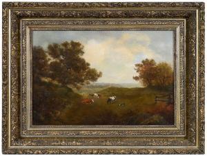 CARR Lyell E 1857-1912,Tallapoosa (Alabama) Landscape,Brunk Auctions US 2023-07-15