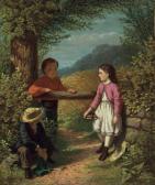 CARR Samuel Simpson 1837-1908,School Days in the Country,1872,Christie's GB 2018-05-15