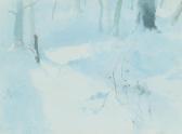 CARR Thomas, Tom 1909-1999,WINTER WOODS,1975,Ross's Auctioneers and values IE 2023-07-19