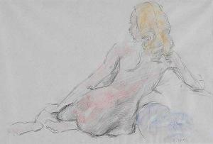 CARR Tom 1956,RECLINING NUDE,Ross's Auctioneers and values IE 2017-03-29