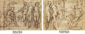 CARRACCI Agostino 1557-1602,The Judgment of Paris (recto and verso),Christie's GB 2008-01-24