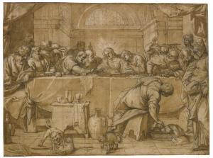CARRACCI Agostino 1557-1602,THE LAST SUPPER,Sotheby's GB 2016-01-27