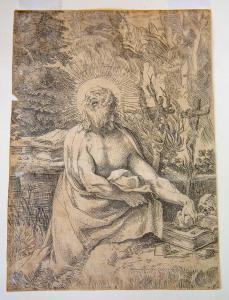 CARRACCI Annibale 1560-1609,St Jerome in the Wilderness,Mallams GB 2023-10-18