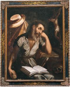 CARRACCI Lodovico 1555-1619,San Paolo eremita,Farsetti IT 2007-11-09